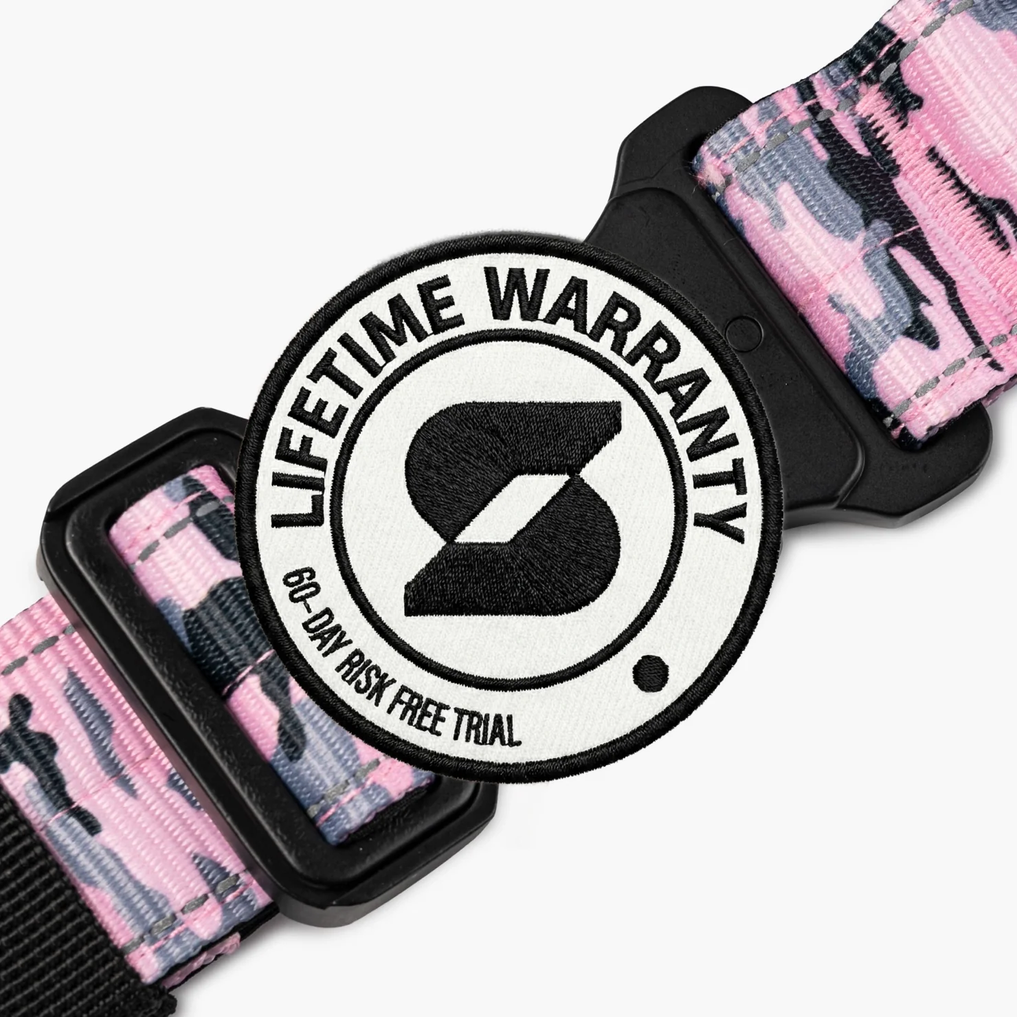 Tactical Dog Collar - Pink Camo - Image 8