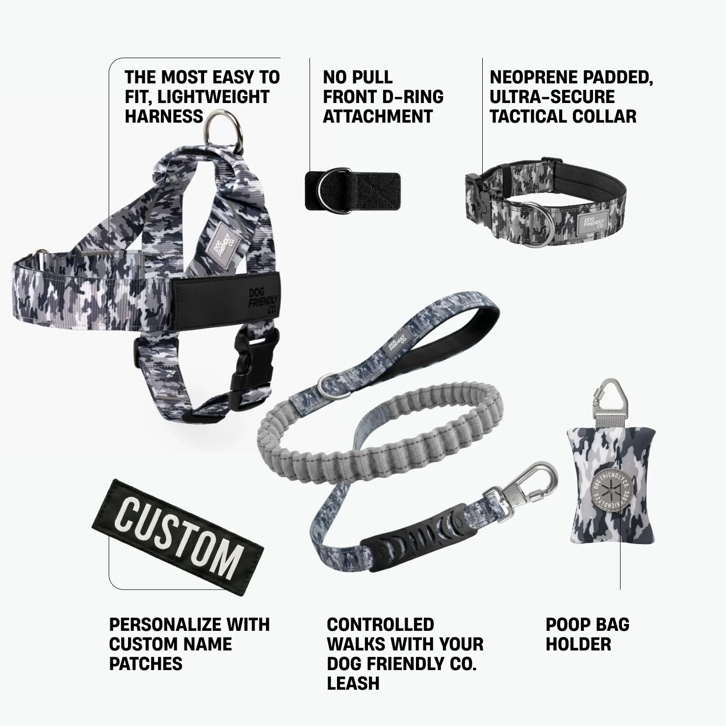 Ultimate No-Pull Bundle - Grey Camo - Image 2