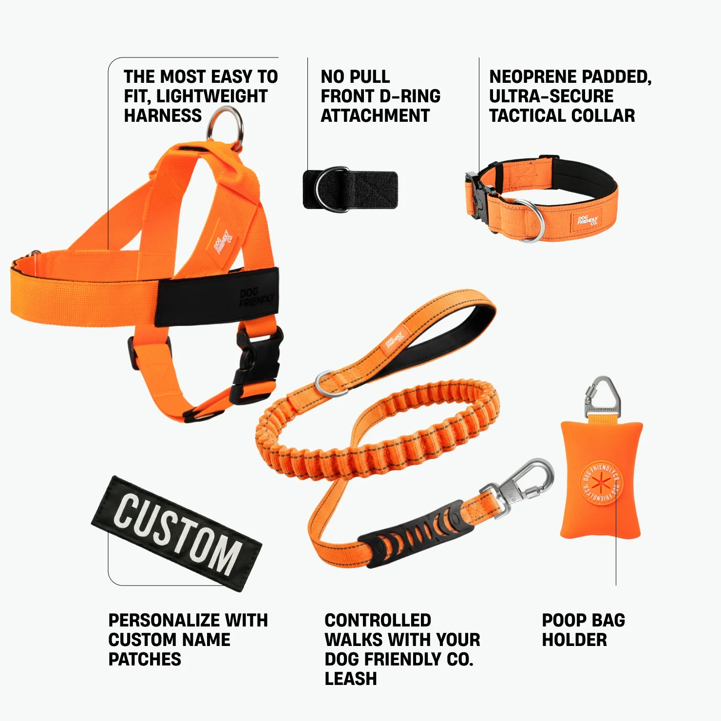 Ultimate No-Pull Bundle - Hi-Vis Orange - Image 2