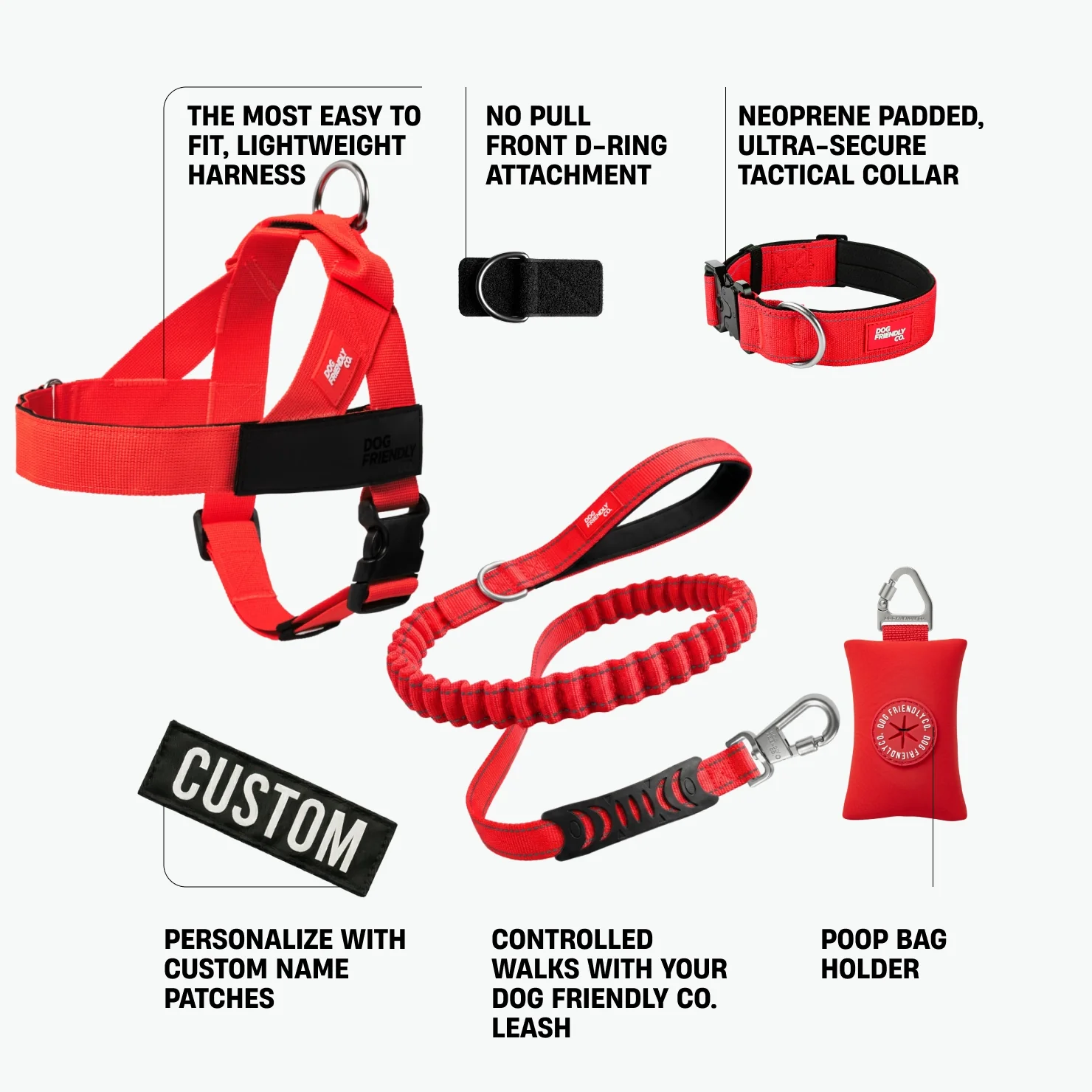 Ultimate No-Pull Bundle - Red - Image 2