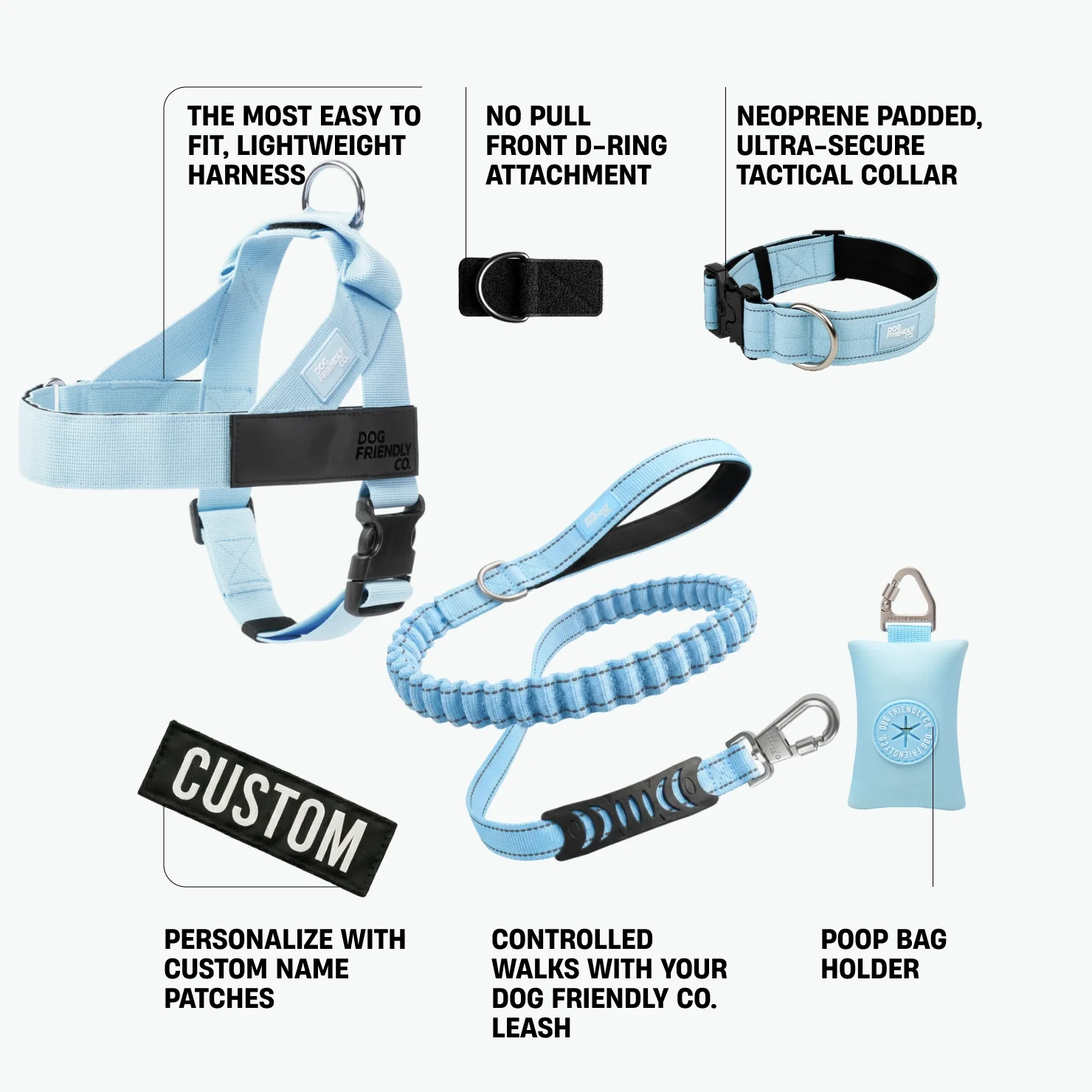 Ultimate No-Pull Bundle - Sky Blue - Image 2