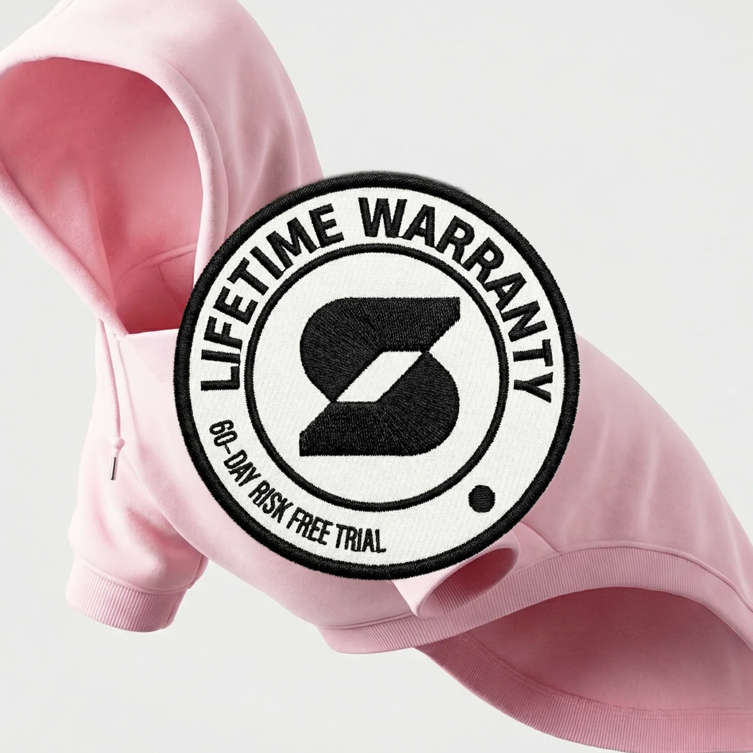 Signature Dog Hoodie - Pink - Image 9